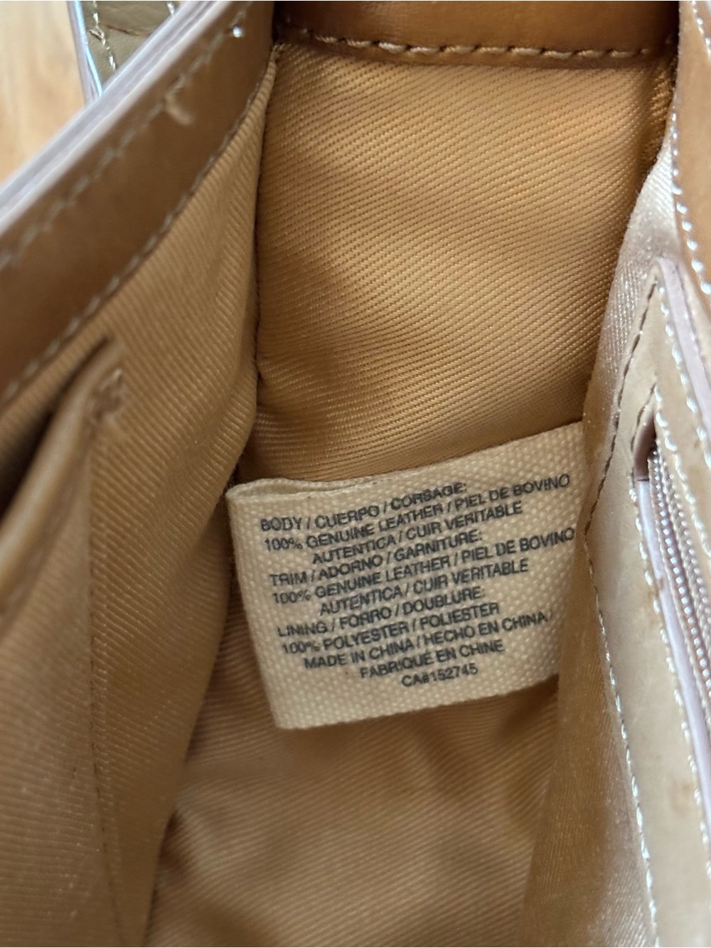 Lucky Brand Sedona Leather Suede Accent Bag - Picture 12 of 12